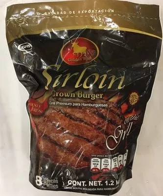 Crown Burger Sirloin Golden Bull Golden Bull 1.2 kg, code 0664177000036