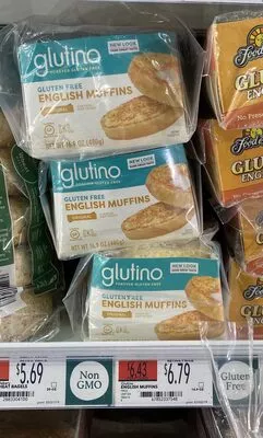 Glutino, english muffins, original Glutino , code 0678523375488