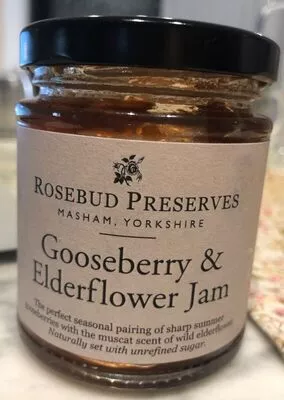 Gooseberry & elderflower jam Rosebud Preserves , code 0679385000150