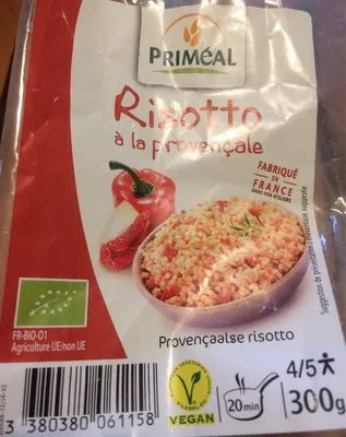 Risotto à la provencal Priméal , code 06865658