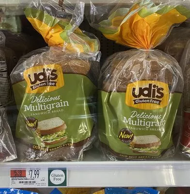 Whole grain bread Udi's,   Udi's Gluten Free , code 0698997809302