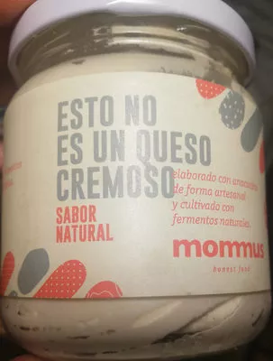 Esto no es un queso cremoso Mommus 190 g, code 0705632749418