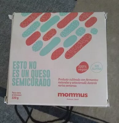 Esto no es un queso semicurado mommus 220 g, code 0705632749425