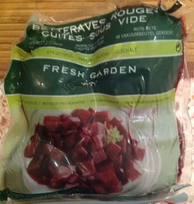 Betteraves rouges cuites sous vide  500 g, code 0706306704740