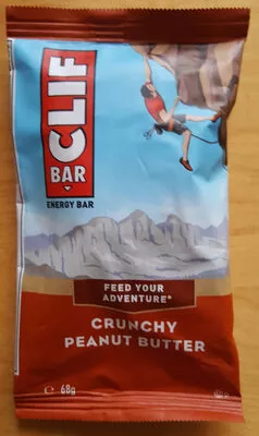 Crunchy Peanut Butter Clif Bar, Clif 68 g, code 0722252130082