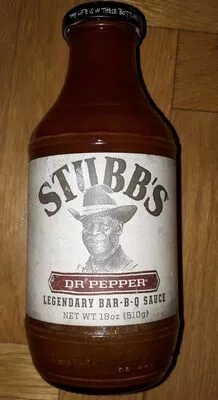 Legendary bar-b-q sauce, legendary bar-b-q Stubb's , code 0734756000129