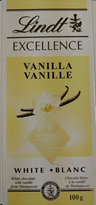 Lindt Excellence Vanilla Lindt 100 g, code 0743434004212