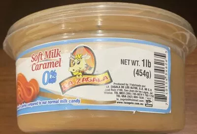 Soft Milk Caramel 0% added sugars La Zagala 454g, code 0750114346265