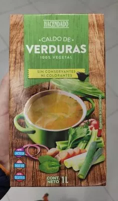 Caldo de verduras Hacendado , code 07813467