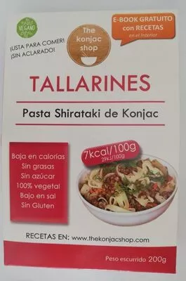 Pasta Shirtaki de Konjac  , code 0799559871635