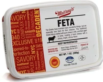 Greek feta cheese  , code 0817944010947