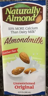 Lait d’amande Naturally Almond , code 0854385005026