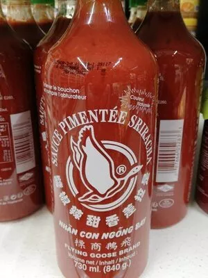 Sauce pimentée sriracha  , code 0876660528334