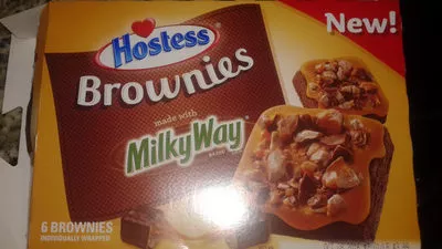 Brownies made with milky way bar pieces Hostess 258 g, code 0888109111472