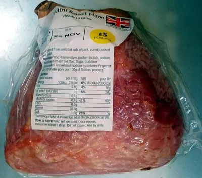 Mini Roast Ham Morrisons 500g, code 09009738