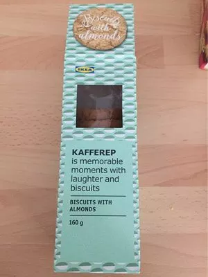 KAFFEREP biscuits aux amandes IKEA 160.0 g, code 1003847290008