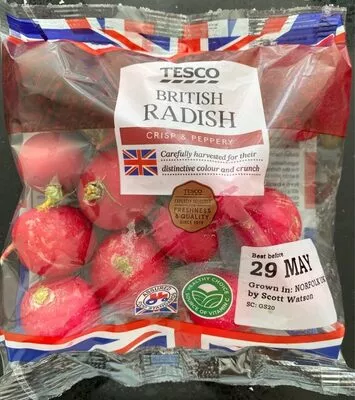 Bristish Radish Tesco 240g, code 10069523