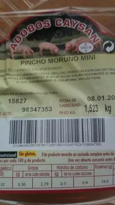 Pincho moruno mini  , code 10843390