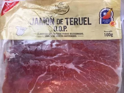 Jamón de Teruel D.O.P. De Nuestra Tierra 100 g, code 1151895724