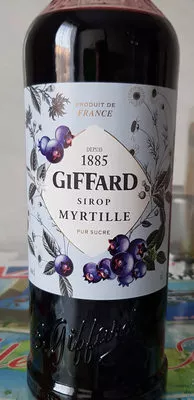 sirop de Myrtille GIFFARD 1oo cl, code 11802903