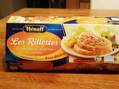 Les Rillettes Henaff 234 g (3x78g), code 12002580