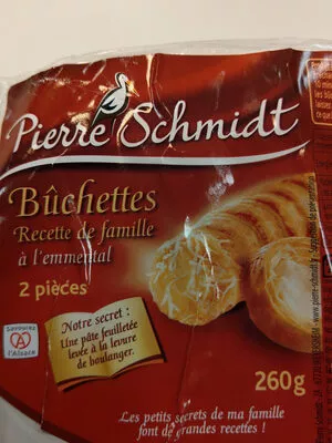 Bûchettes patissières Pierre Schmidt 2 pièces, code 12128778