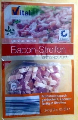 Bacon-Streifen Vital 240 g, code 12142247