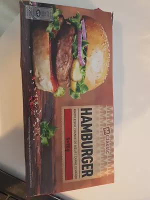 hamburger M Classic 8x90 g, code 12176713