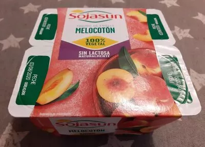 Postre vegetal con melocotón Sojasun , code 13817125