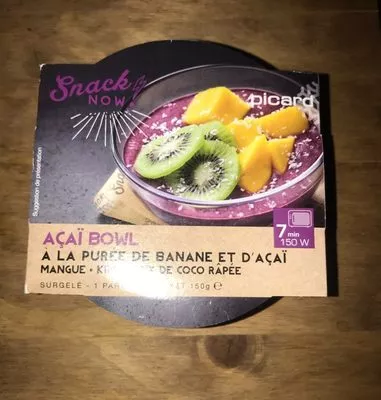 Acai bowl Picard 150g, code 15936165