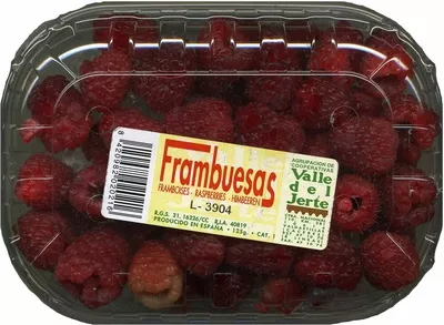 Frambuesas "Valle del Jerte" Agrupación de Cooperativas Valle del Jerte 125 g, code 2000000000926