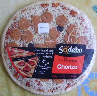 La Pizza Chorizo Sodebo 450 g, code 2000000007860