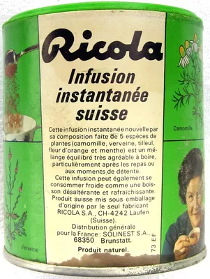 Infusion Instantanée Suisse Ricola 140 g, code 2000000009432