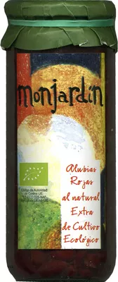 Alubias rojas cocidas en conserva Monjardín 660 g (neto), 425 g (escurrido), 720 ml, code 2000000013844