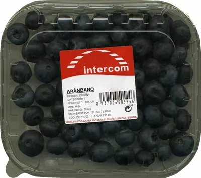 Arándanos Intercom 125 g, code 2000000020702