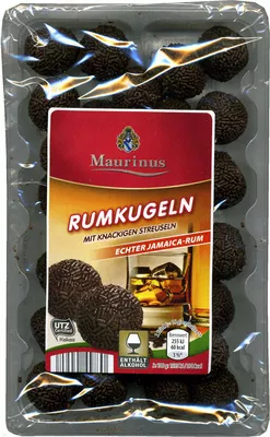 Rumkugeln mit Knackigen Streuseln Maurinus 250 g, code 2000000026816