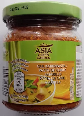 Pasta de curry amarillo Asia Green Garden 195 g, code 2000000041621