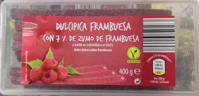 Dulcipica frambuesa Aldi 400 g, code 2000000043578