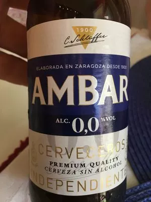 Cerveza 0,0 Ambar 33 cl, code 2000000049656