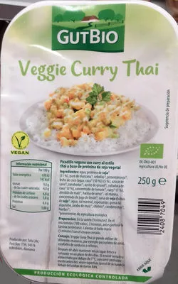 Veggie Curry Thai GutBio 250 g, code 2000000082212