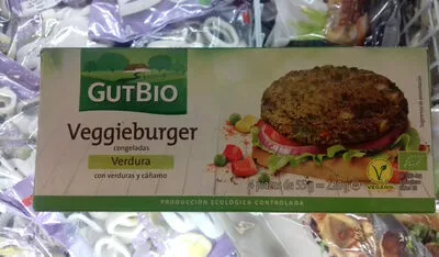 Veggieburger congeladas verdura Gutbio 220 g (4 x 55 g), code 2000000091105