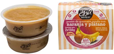 Postre de manzana asada con naranja y plátano ¿Y si? de Bouquet 2 X 150 g, code 2000000107335