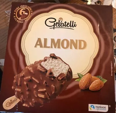 Almond Gelatelli 540 g (6 x 90 g) 6 x 120 ml = 720ml, code 20001308