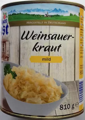 Weinsauerkraut mild Alpen Fest 770g, code 20004415