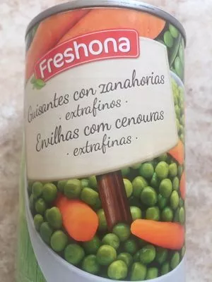 Guisantes con zanahorias Freshona 265 g, code 20009892