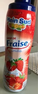 Sirop de fraise Plein sud 75 cL, code 20020415