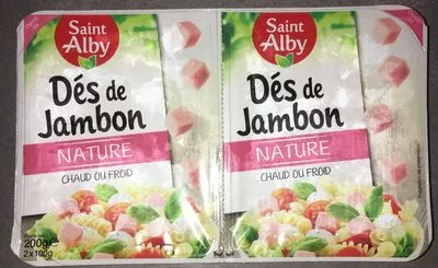 Dés de Jambon NATURE Saint Alby 200 g, code 20021160