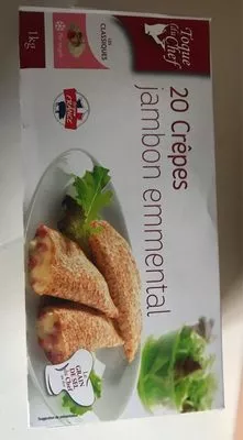 20 crêpes Jambon emmental Toque du Chef 1kg, code 20023263