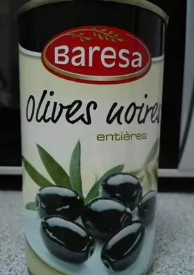 Olives noires entières Baresa 350 g (neto), 200 g (escurrido), code 20037062