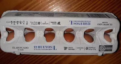 Huevos El Mercado de Aldi , code 2004060000039